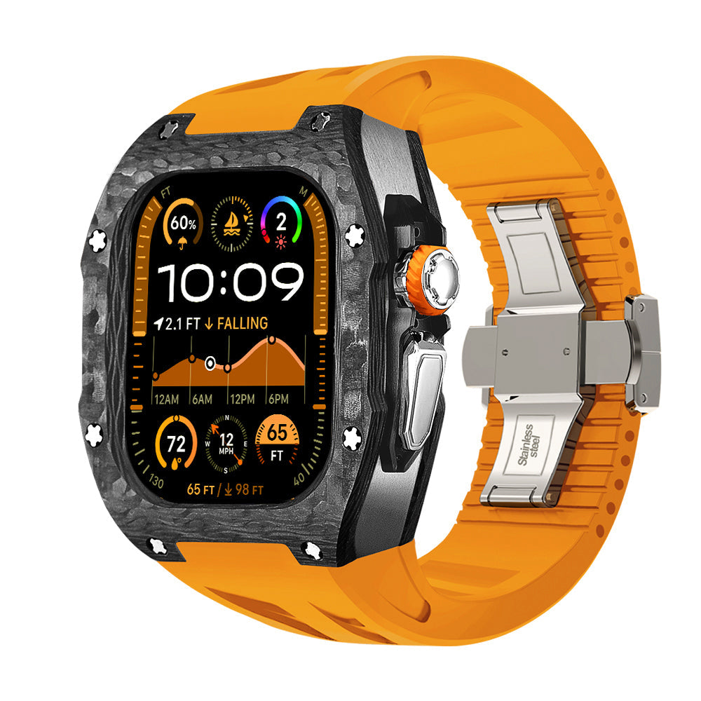 TAD 501 Apple Watch Case - Carbon Fiber 44-49mm