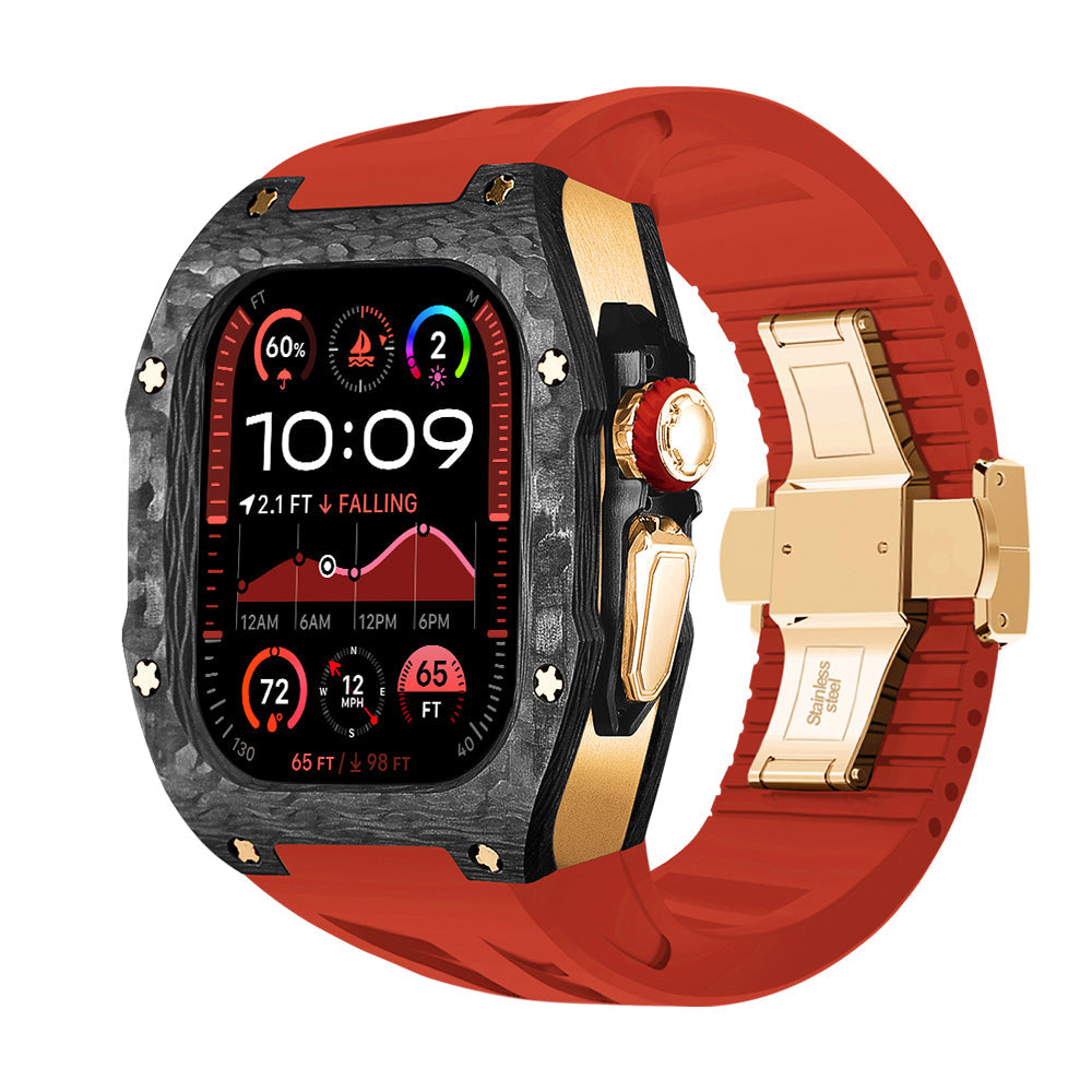 TAD 501 Apple Watch Case - Carbon Fiber 44-49mm